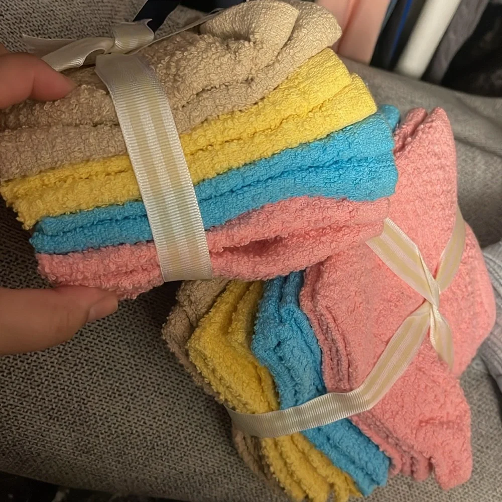 Colorful washcloth Set